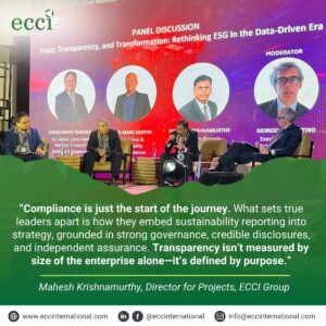 ECC International Champions Strategic ESG Reporting at the 2025 CRIF Forum Philippines